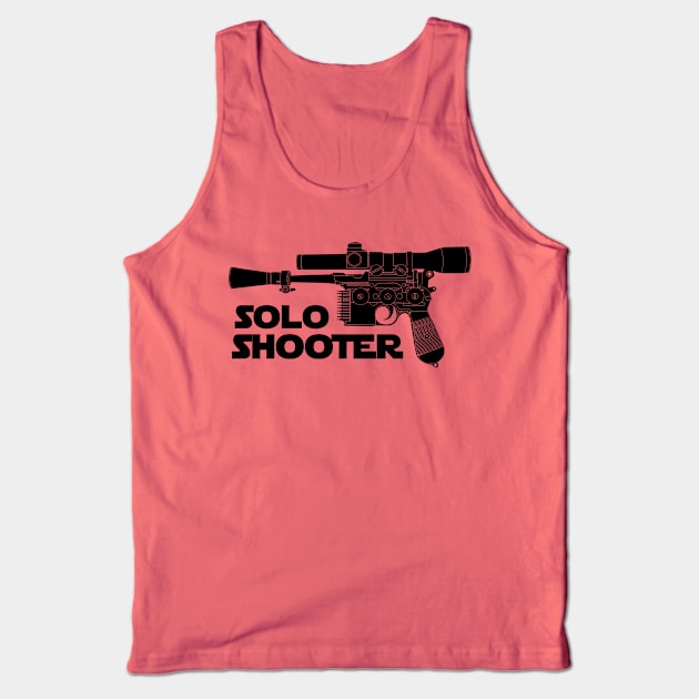 SOLO SHOOTER Tank Top by DistractedGeek